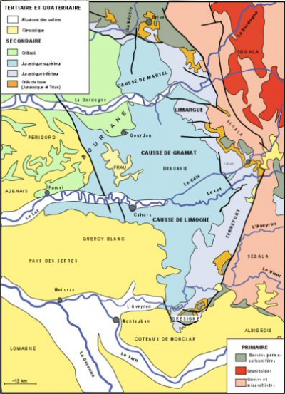 Géologie du Quercy