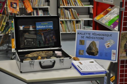Enseignants - plus paléonautes - mallettes préhistoire.JPG