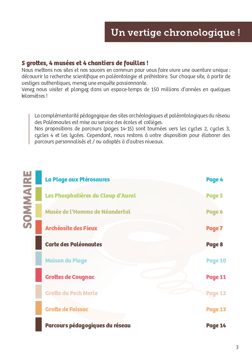 Page 3-  parcours pédagogique 2020