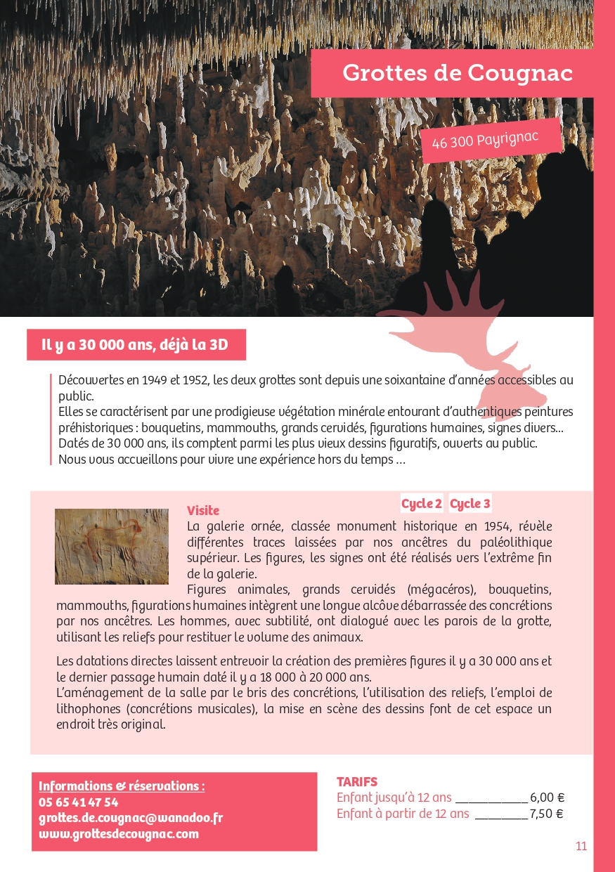 Page 11-  parcours pédagogique 2020