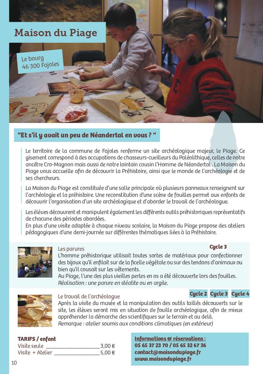 Page 10-  parcours pédagogique 2020