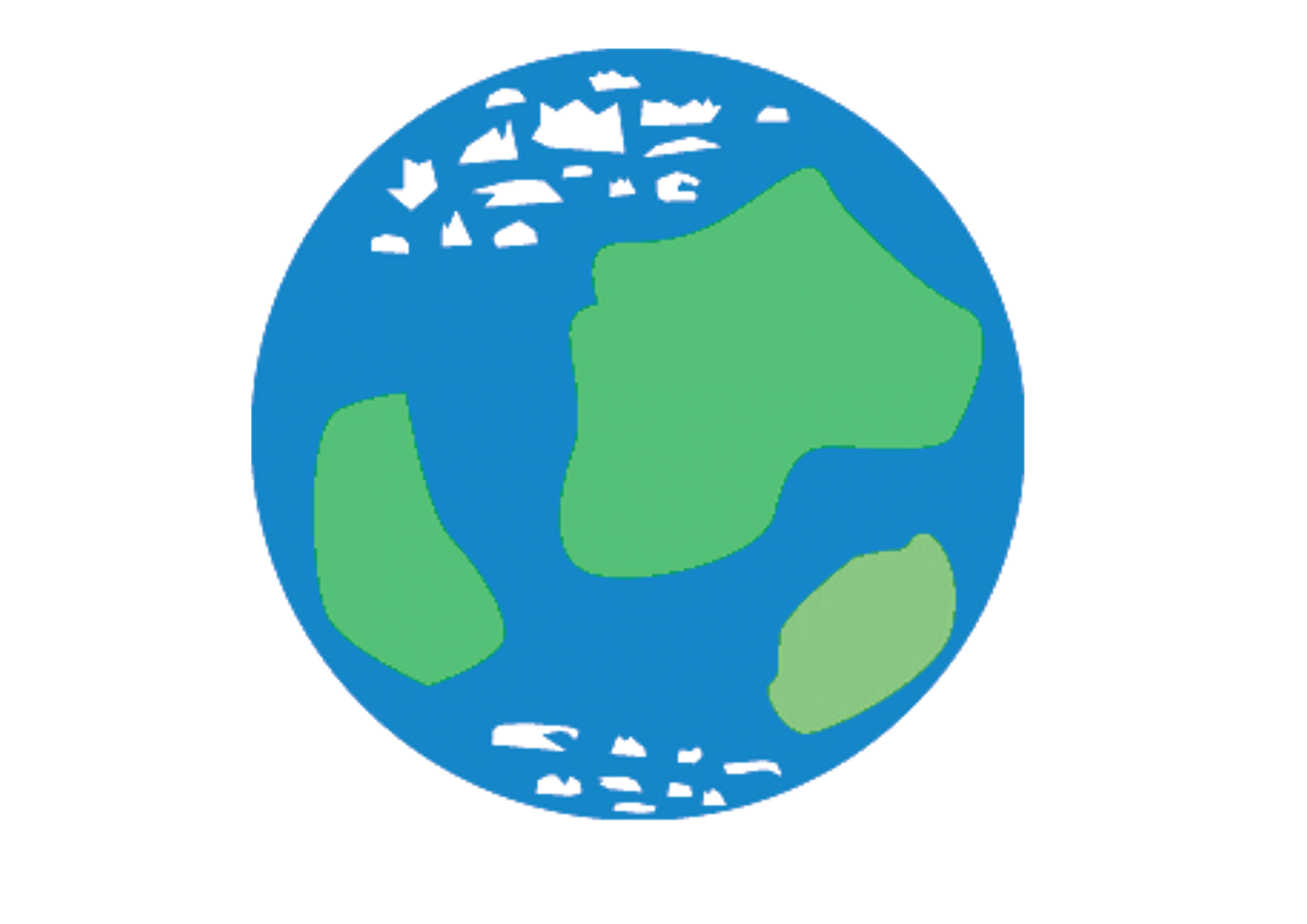 La planète Terre en mouvement